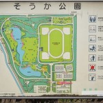そうか公園はレイクタウン近くの大型公園。盗人カラスにご注意を‼‼