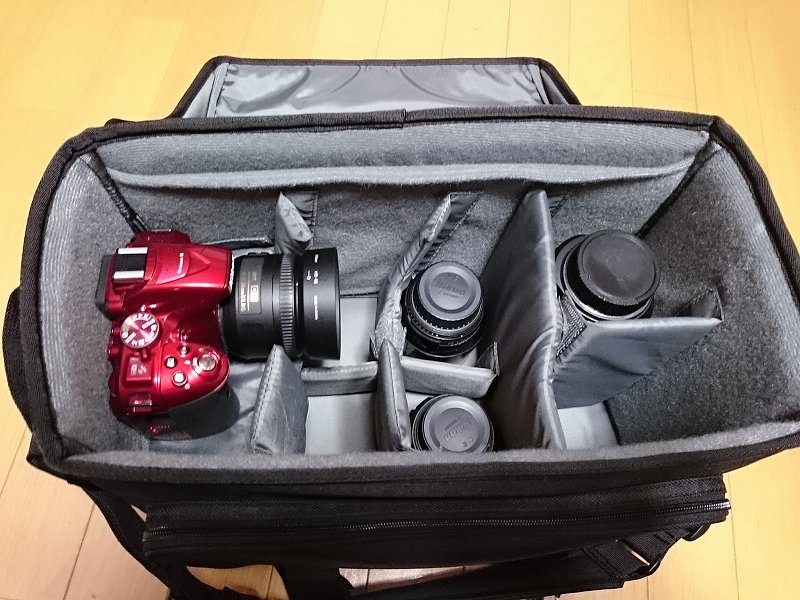 HAKUBA カメラバッグ ルフトデザイン リッジ ショルダーバッグ L 15.6L ブラック SLD-LG-SBLBK　レンズ収納
