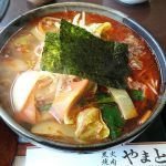 炭火焼肉『やまと』でカルビラーメンを食す。本当は松坂牛の焼肉が食べたい